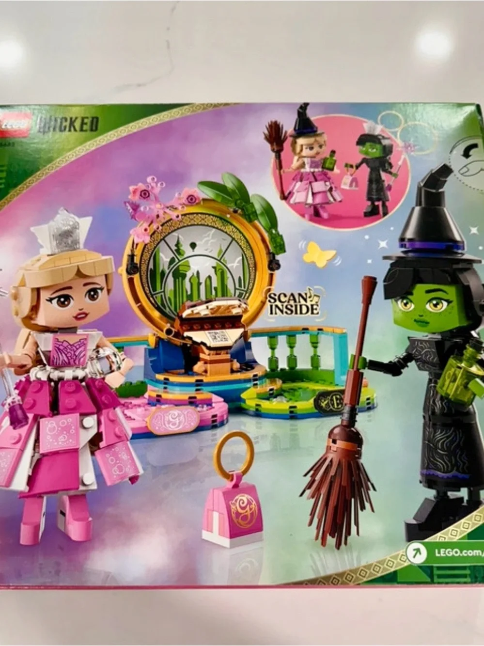 LEGO Wicked Elphaba & Glinda Duo - Pink, Green, Black